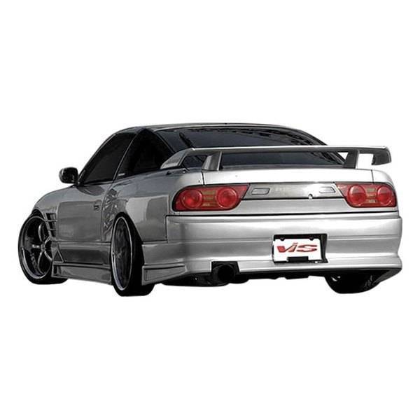 1989-1994 Nissan 240SX Hatchback Flex Style FRP Primer Rear Bumper-1