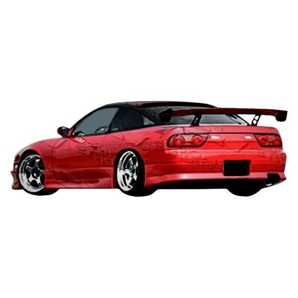 1989-1994 Nissan 240SX Hatchback G Speed Style FRP Primer Rear Bumper-1