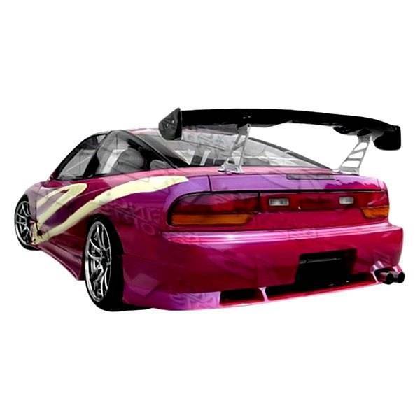 1989-1994 Nissan 240SX Hatchback Venus Style FRP Primer Rear Bumper-1