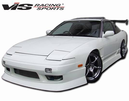 1989-1994 Nissan 240SX Hatchback V Spec 4 Style FRP Primer Full Kit-1