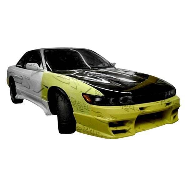 1989-1994 Nissan S13 JDM 2 doors DEMON Style FRP Primer Front Bumper-1