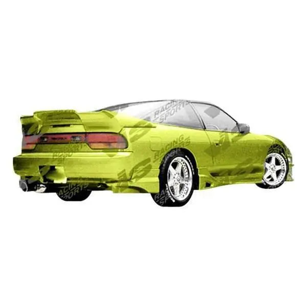 1989-1994 Nissan S13 JDM 2 doors INVADER Style FRP Primer Side Skirts-1