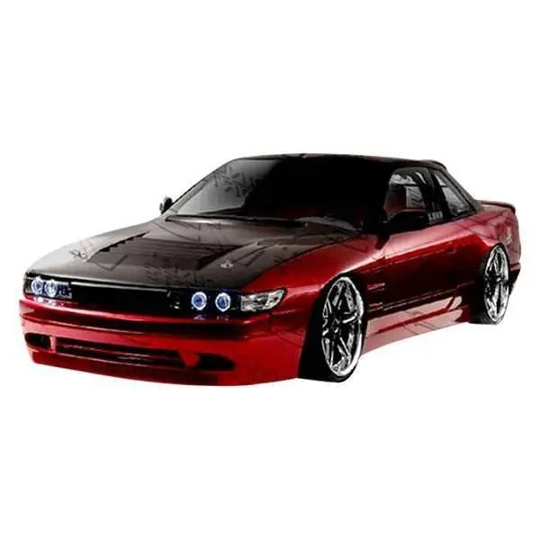 1989-1994 Nissan S13 JDM 2 doors Super Style FRP Primer Side Skirts-1