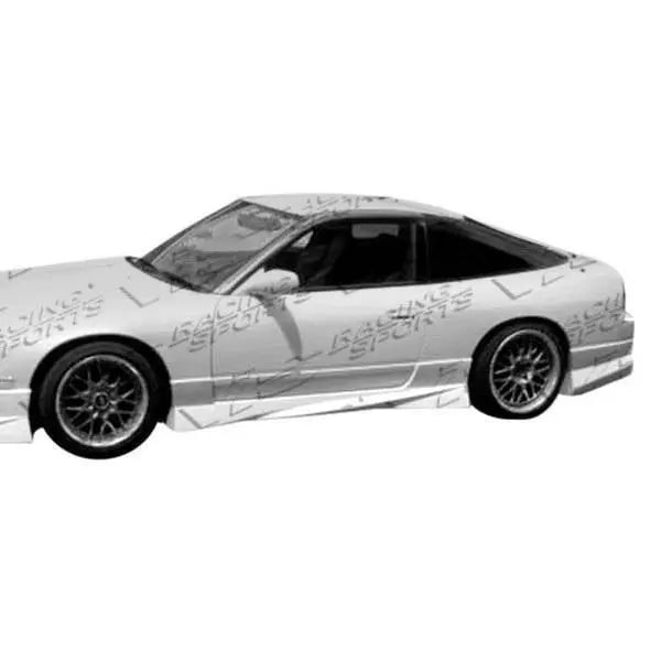 1989-1994 Nissan S13 JDM 2 doors V Spec S Style FRP Primer Side Skirts-1