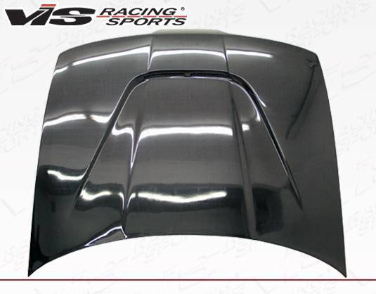 1990-1993 Acura Integra 2 doors 4 doors JS Style Carbon Fiber Black Hood-3