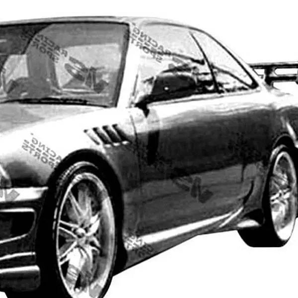 1990-1993 Acura Integra 2 doors KOMBAT Style FRP Primer Side Skirts-1
