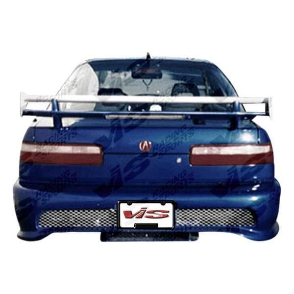 1990-1993 Acura Integra 2 doors kombat 2 Style FRP Primer Rear Bumper-1