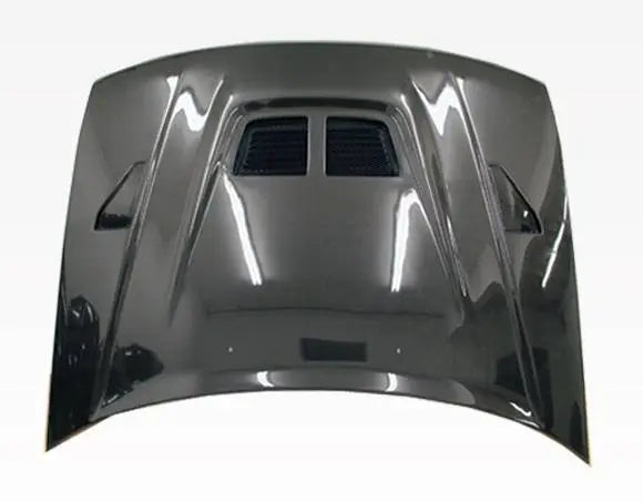 1990-1993 Honda Accord 2 doors 4 doors EVO Style Carbon Fiber Black Hood-3