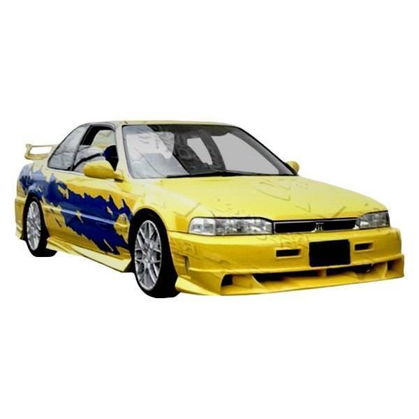 1990-1993 Honda Accord 2 doors 4 doors Xtreme Style FRP Primer Front Bumper-1
