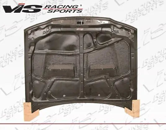 1990-1993 Honda Accord 2 doors 4 doors XTREME GT Style Carbon Fiber Black Hood-5