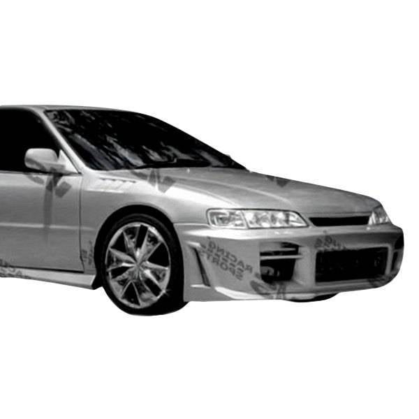 1990-1993 Honda Accord 2 doors 4 doors OCTANE Style FRP Primer Front Bumper-1