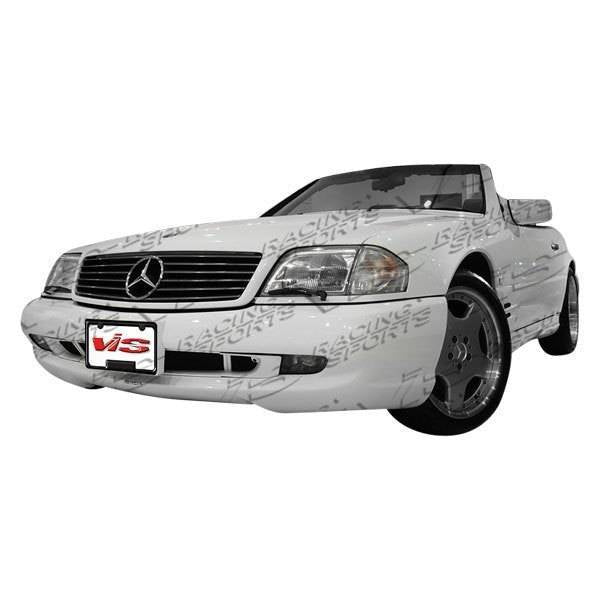 1990-2002 Mercedes Sl R129 2 doors EURO TECH 2 Style FRP Primer Front Bumper-1