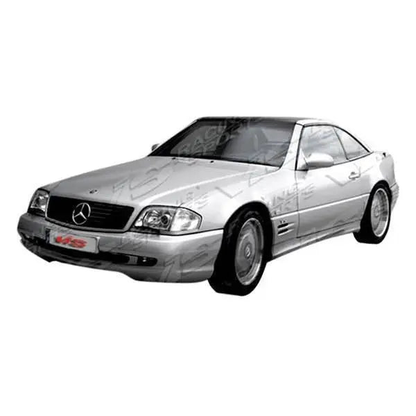 1990-2002 Mercedes Sl R129 2 doors EURO TECH 2 Style FRP Primer Side Skirts-1
