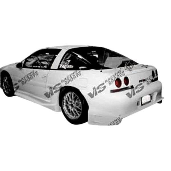 1990-1994 Mitsubishi Eclipse 2 doors BATTLE Z Style FRP Primer Rear Bumper-1