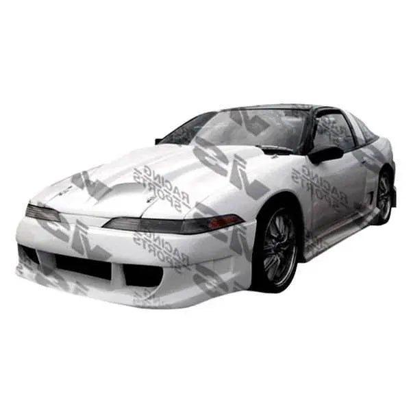 1990-1994 Mitsubishi Eclipse 2 doors BATTLE Z Style FRP Primer Side Skirts-1
