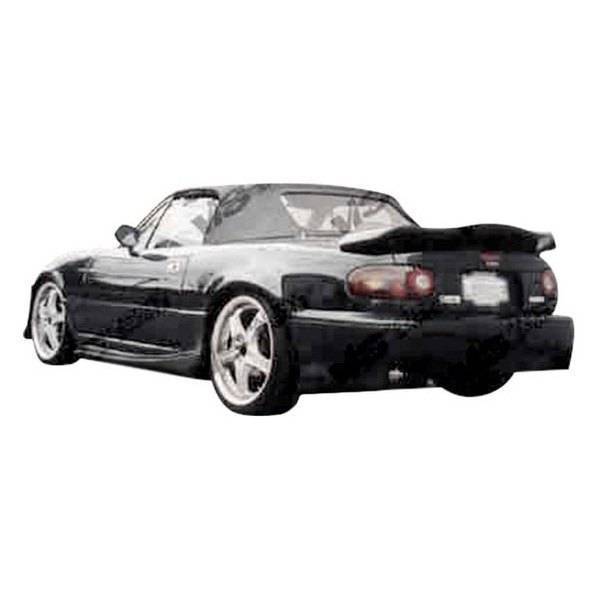 1990-1998 Mazda Miata 2 doors INVADER Style FRP Primer Rear Lip-1