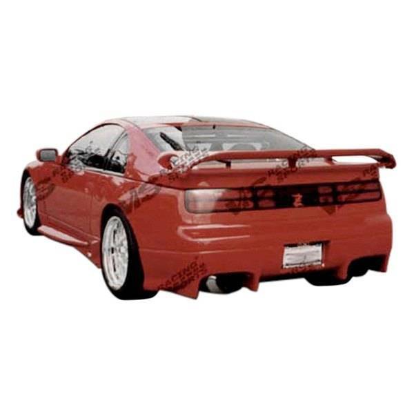 1990-1996 Nissan 300ZX 2 doors INVADER Style FRP Primer Rear Lip-1
