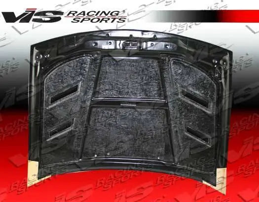 1990-1996 Nissan 300ZX 2 doors AMS Style Carbon Fiber Black Hood-3