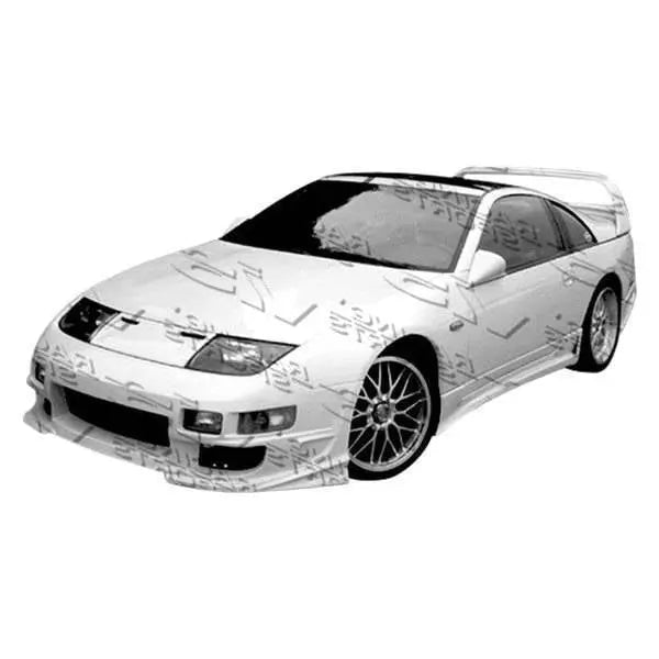 1990-1996 Nissan 300ZX 2 doors BALLISTIX Style FRP Primer Side Skirts-1