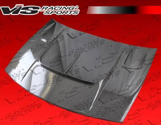 1990-1996 Nissan 300ZX 2 doors Drift 2 Style Carbon Fiber Black Hood-3