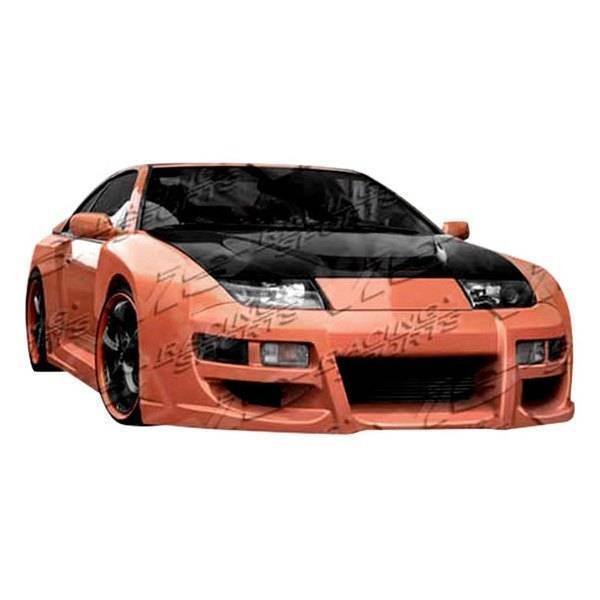 1990-1996 Nissan 300ZX 2 doors VIPER Style FRP Primer Front Bumper-1
