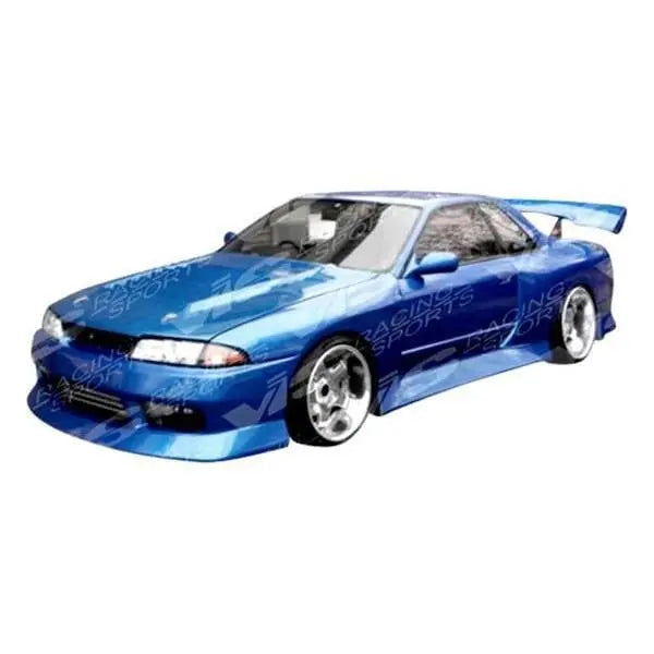 1990-1994 Nissan Skyline R32 GTR 2 doors B Speed Style FRP Primer Side Skirts-1