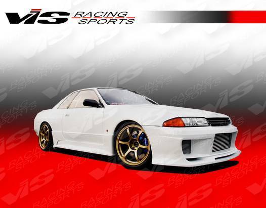 1990-1994 Nissan Skyline R32 GTR 2 doors DEMON Style FRP Primer Front Bumper-3