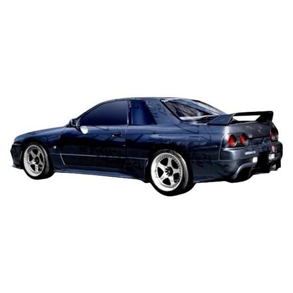 1990-1994 Nissan Skyline R32 GTR 2 doors DEMON Style FRP Primer Rear Bumper-1
