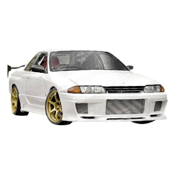 1990-1994 Nissan Skyline R32 GTR 2 doors DEMON Style FRP Primer Full Kit-1