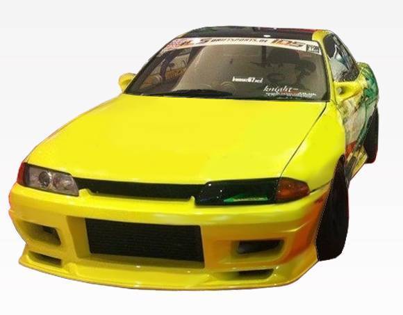 1990-1994 Nissan Skyline R32 GTR 2 doors FRP Primer Front Bumper-1