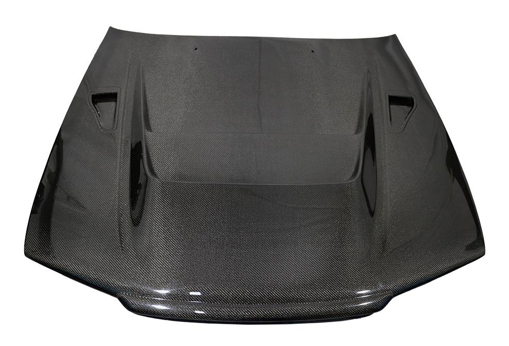 1990-1994 Nissan Skyline R32 GTR DV Style Carbon Fiber Black Hood-1