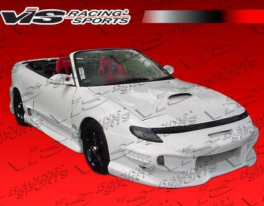 1990-1993 Toyota Celica Hatchback 2 doors INVADER 2 Style FRP Primer Front Bumper-1