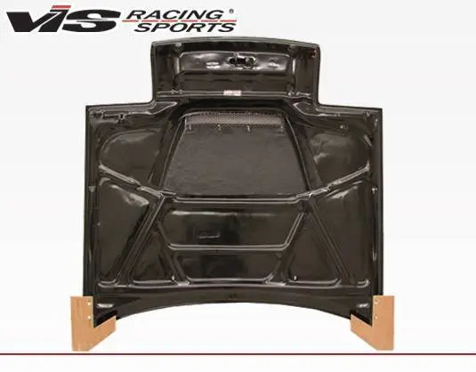 1990-1993 Toyota Celica 2 doors INVADER Style Carbon Fiber Black Hood-4