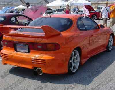 1990-1993 Toyota Celica Hatchback INVADER Style FRP Primer Full Kit-3
