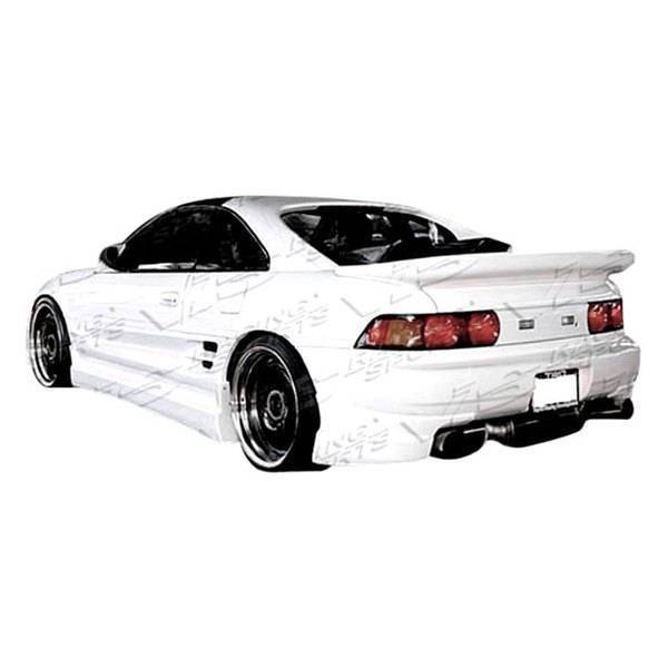 1990-1995 Toyota MR2 2 doors Blaze Style FRP Primer Rear Lip-1