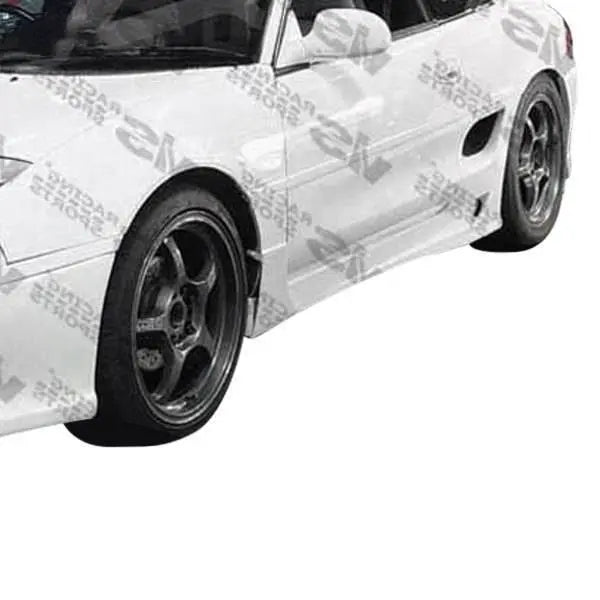 1990-1995 Toyota MR2 2 doors TECHNO R Style FRP Primer Side Skirts-1