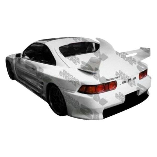 1990-1995 Toyota MR2 2 doors Techno R WB Style FRP Primer Rear Bumper-1