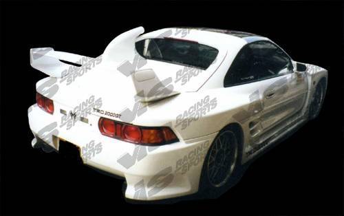 1990-1995 Toyota MR2 2 doors Techno R WB Style FRP Primer Full Kit-3