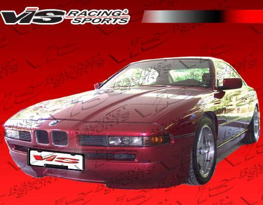 1991-1997 BMW 8 SERIES E31 2 doors A Tech Style FRP Primer Front Lip-3