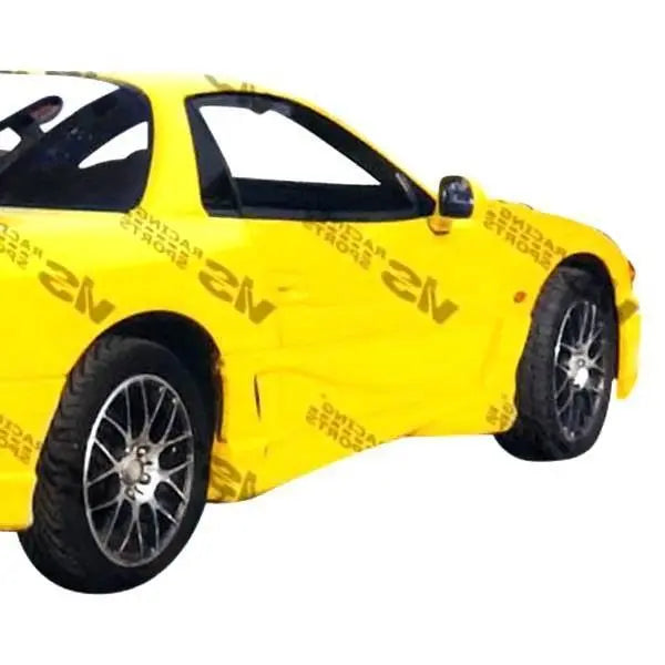 1991-1998 Mitsubishi 3000Gt 2 doors Xtreme Style FRP Primer Side Skirts-1