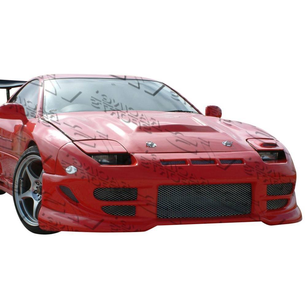 1991-1993 Mitsubishi 3000Gt 2 doors FRP Primer Front Bumper-1
