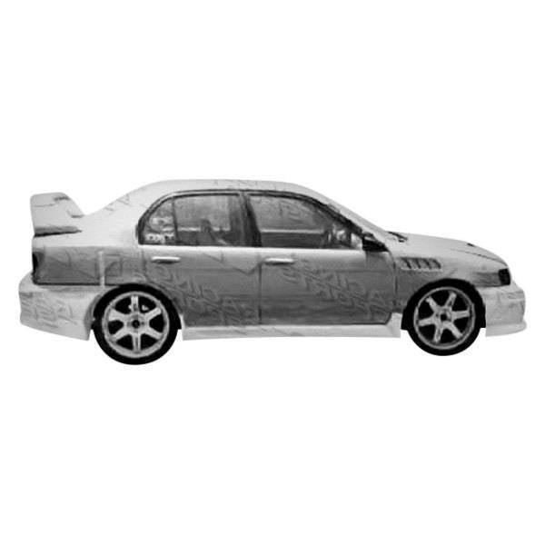 1991-1994 Toyota Tercel 2 doors EVO 3 Style FRP Primer Rear Bumper-1