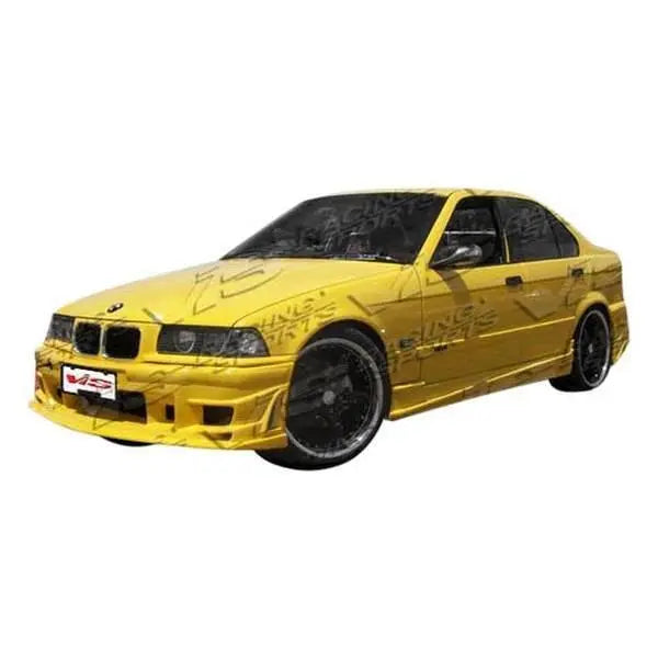 1992-1998 BMW 3 SERIES E36 2 doors BALLISTIX Style FRP Primer Side Skirts-1
