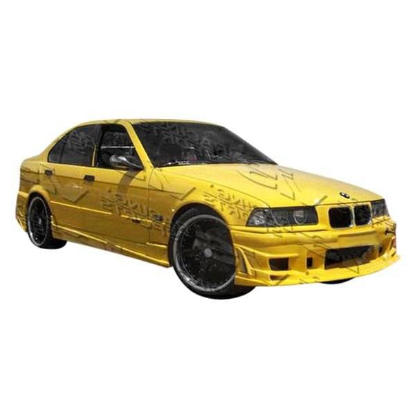 1992-1998 BMW 3 SERIES E36 2 doors 4 doors BALLISTIX Style FRP Primer Full Kit-1