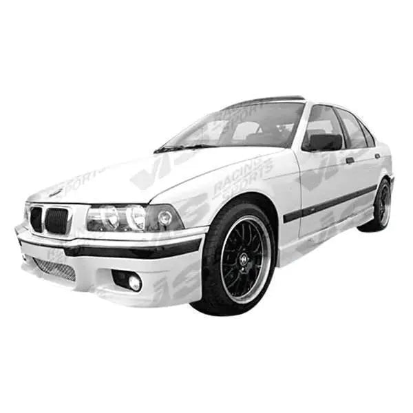 1992-1998 BMW 3 SERIES E36 M3 2 doors 4 doors E46 M3 Style FRP Primer Side Skirts-1