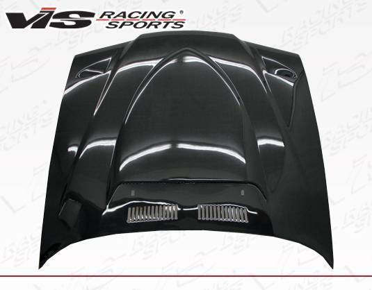 1992-1998 BMW 3 SERIES E36 2 doors Euro R Style Carbon Fiber Black Hood-1
