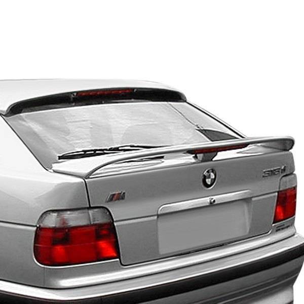 1992-1998 BMW 3 SERIES E36 Hatchback EURO TECH Style FRP Primer Spoiler-2