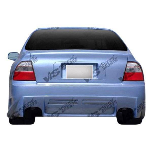 1992-1995 Honda Civic 2 doors CYBER Style FRP Primer Rear Bumper-1