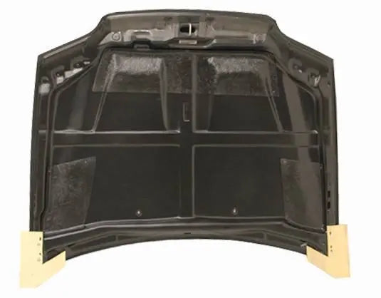 1992-1995 Honda Civic 2 doors CYBER Style Carbon Fiber Black Hood-4