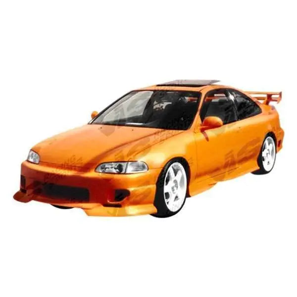 1992-1995 Honda Civic 2 doors 4 doors Evolution Style FRP Primer Side Skirts-1